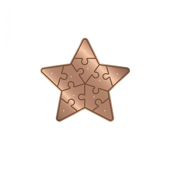 (GEM-MMD-STRJI)Gemini Star Jigsaw Multi Media Dies