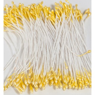 (5711)Etamines pearlized jaune