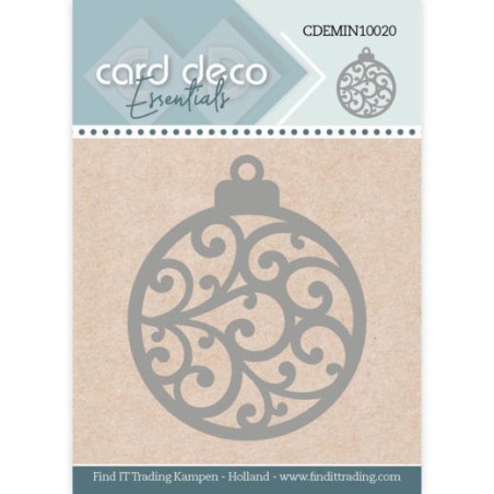 (CDEMIN10020)Card Deco Essentials - Mini Dies - Christmas Bauble