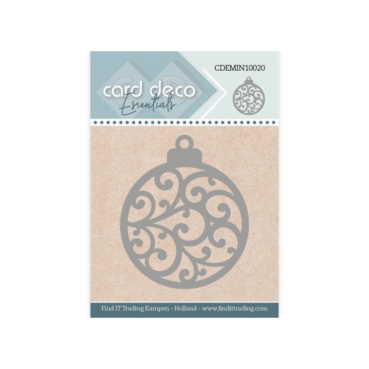 (CDEMIN10020)Card Deco Essentials - Mini Dies - Christmas Bauble