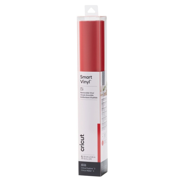(2008646)Cricut Smart Vinyl Removable Red 3 ft