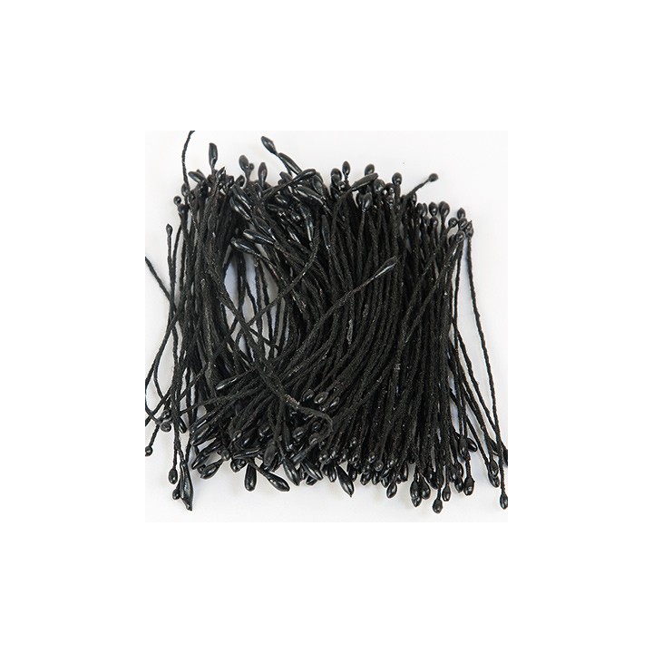 (5702)Stamens Pearlized black