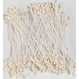 (5701)Stamens Pearlized white