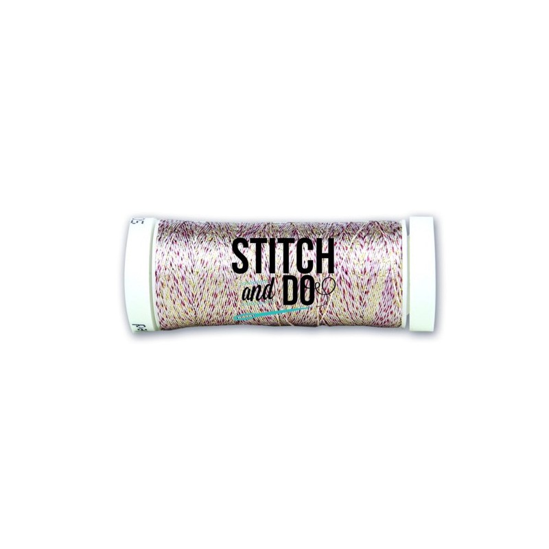 (SDCDS20)Stitch and Do Sparkles Embroidery Thread - Multicolor Red