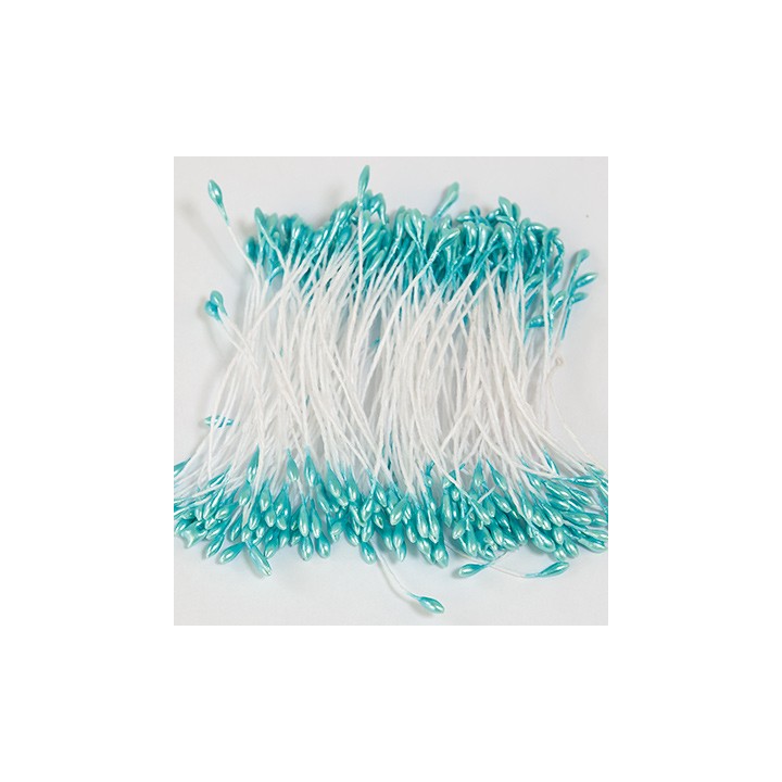 (5704)Etamines pearlized bleu