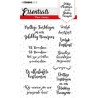 (SL-ES-STAMP87)Studio light Stamp Christmas Handletter Prettige Feestdagen NL Essentials nr.87