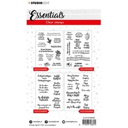 (SL-ES-STAMP88)Studio light Stamp Christmas Handletter Merry Christmas ENG Essentials nr.88
