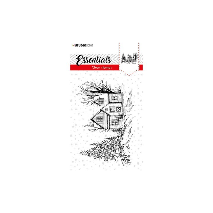 (SL-ES-STAMP90)Studio light Stamp Christmas Senery Essentials nr.90