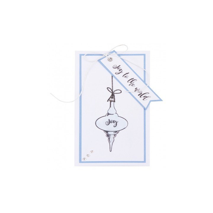 (SL-ES-STAMP95)Studio light Stamp Christmas Baubles Essentials nr.95