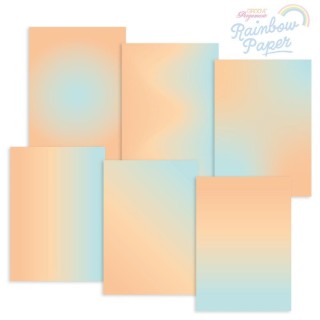 (GRO-AC-42019-XX)GROOVI DESIGNER RAINBOW PAPER - PARADISE ISLAND A4