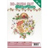 (3DPO10030)3D Push Out book 30 Christmas Flowers