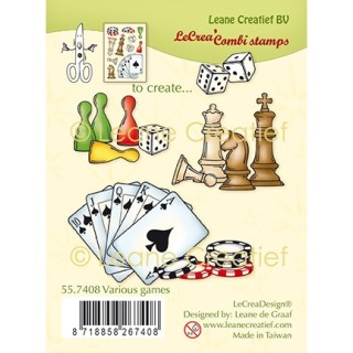 (55.7408)Clear Stamp Various games