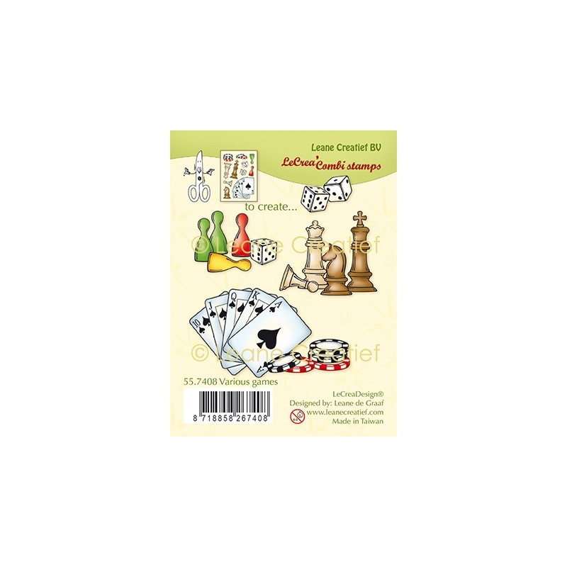 (55.7408)Clear Stamp Various games (55.7408)Clear Stamp Various games