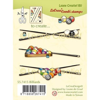 (55.7415)Clear Stamp Billiards