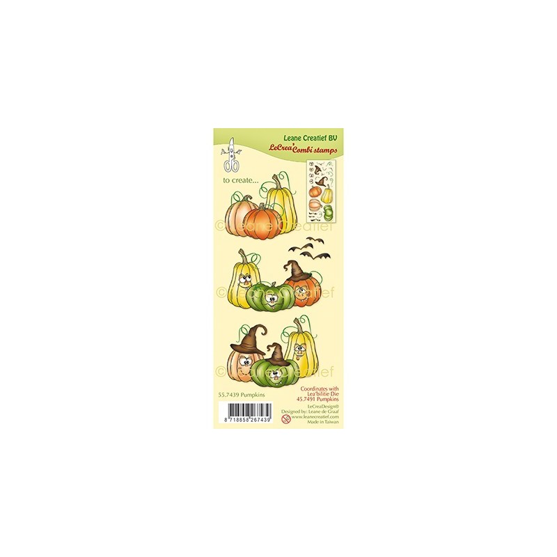 (55.7439)Clear Stamp Pumpkins