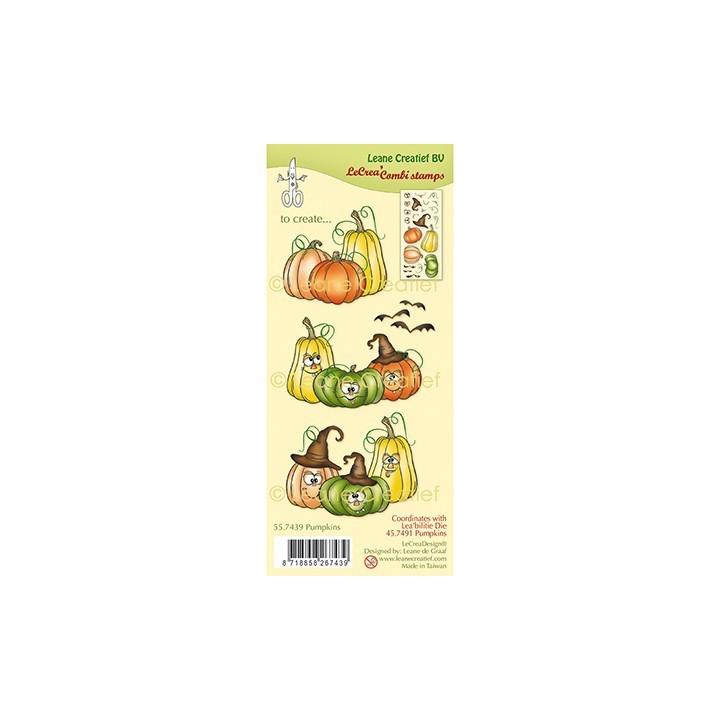 (55.7439)Clear Stamp Pumpkins