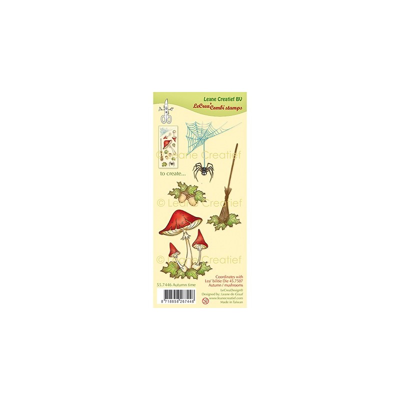 (55.7446)Clear Stamp Autumn time