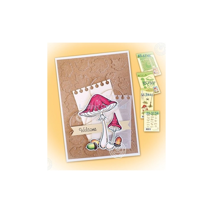 (55.7446)Clear Stamp Autumn time