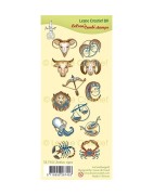 (55.7453)Clear Stamp Zodiac signs