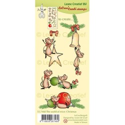 (55.7460)Clear Stamp The world of mice: Christmas