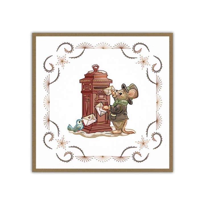(STDO164)Stitch and Do 164 - Yvonne Creations - Have a Mice Christmas