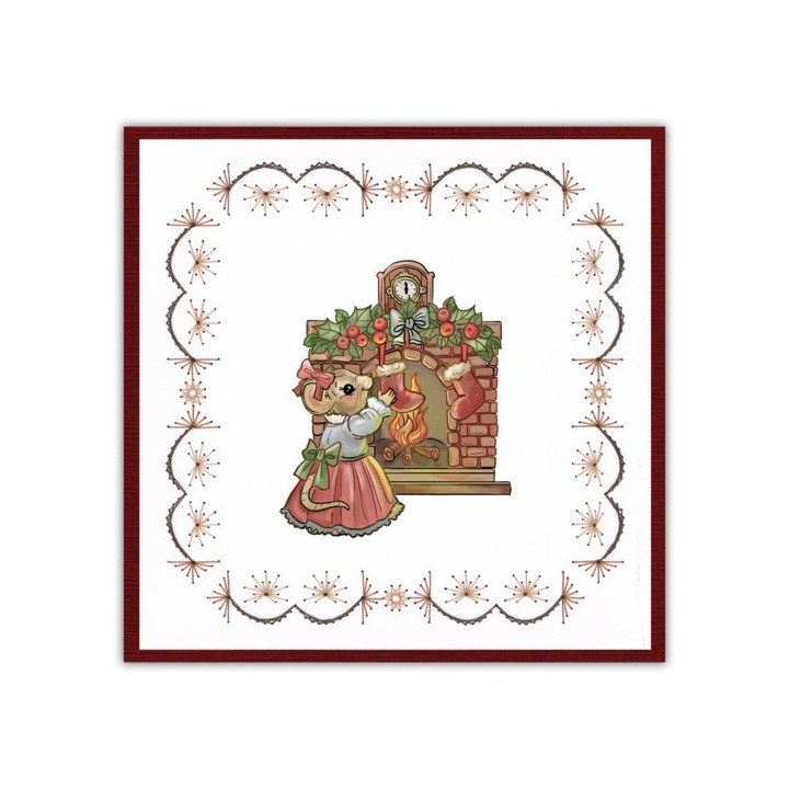 (STDO164)Stitch and Do 164 - Yvonne Creations - Have a Mice Christmas