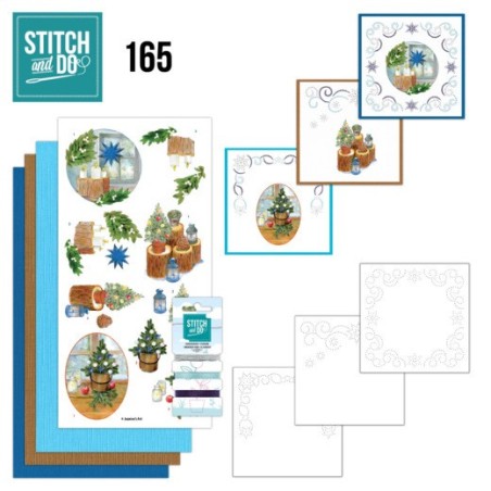 (STDO165)Stitch and Do 165 - Jeanine's Art - Christmas Cottage