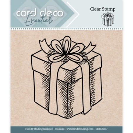 (CDECS067)Card Deco Essentials - Clear Stamps - Presents