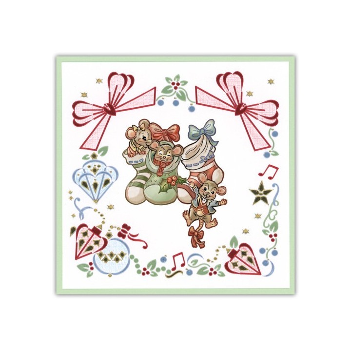 (DODO211)Dot and Do 211 - Yvonne Creations - Have a Mice Christmas