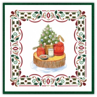 (DODO212)Dot and Do 212 - Jeanine's Art - Christmas Cottage
