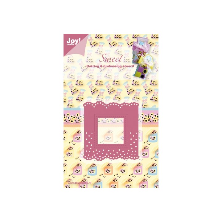 (6002/0301)Schneide & Präge Schablone Kopfkarte platz