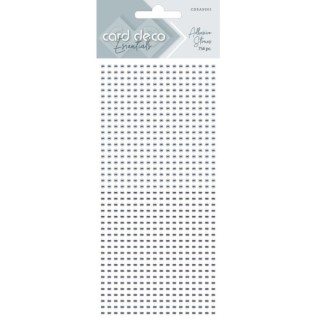 (CDEAS001)Card Deco Essentials - Adhesive Stones - Silver