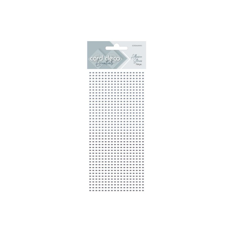 (CDEAS001)Card Deco Essentials - Adhesive Stones - Silver