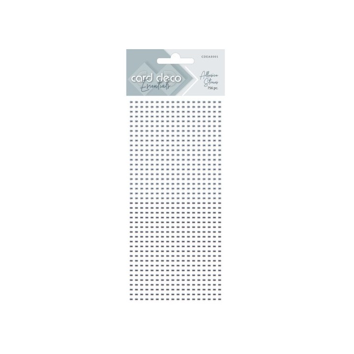 (CDEAS001)Card Deco Essentials - Adhesive Stones - Silver