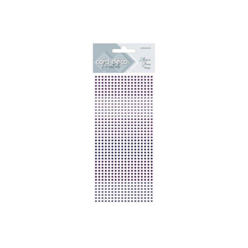 (CDEAS002)Card Deco Essentials - Adhesive Stones - Purple
