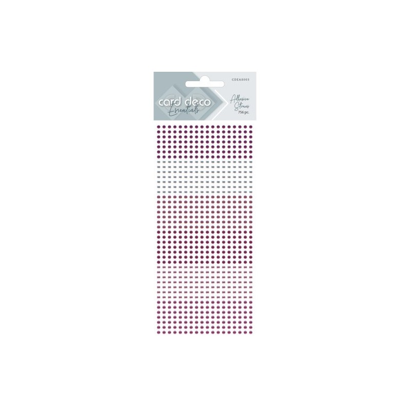 (CDEAS003)Card Deco Essentials - Adhesive Stones - Pink