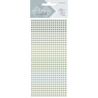 (CDEAS004)Card Deco Essentials - Adhesive Stones - Green