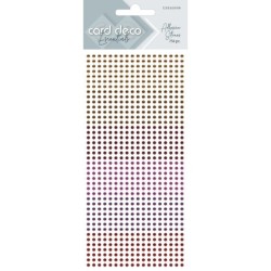 (CDEAS008)Card Deco Essentials - Adhesive Stones - Red