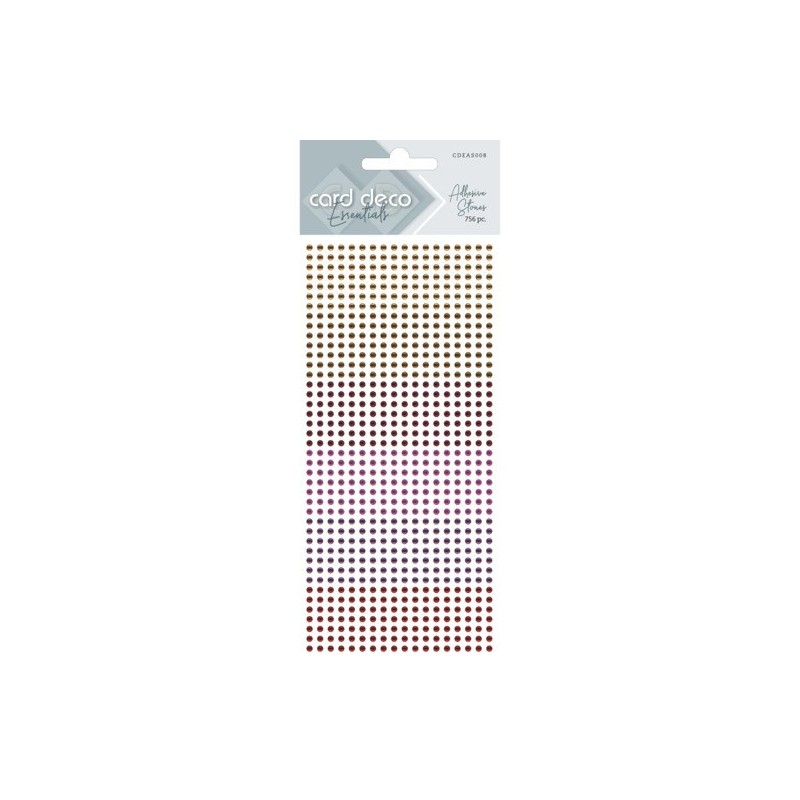 (CDEAS008)Card Deco Essentials - Adhesive Stones - Red