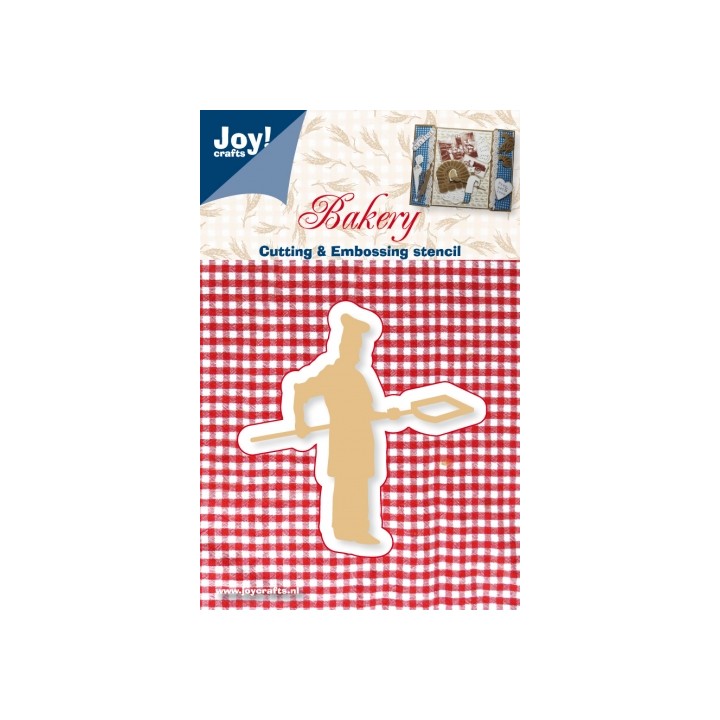 (6002/0308)Schneide & Präge Schablone Bäcker