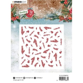 (SL-SJ-STAMP56)Studio light SL Clear stamp Background pattern Sending Joy nr.56