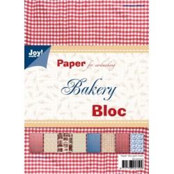 (6011/0033)Papier bloc 15X21 cm bakery