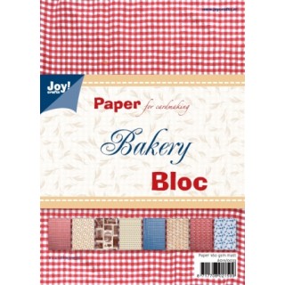 (6011/0033)Papier bloc 15X21 cm bakery