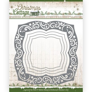 (JAD10135)Dies - Jeanine's Art - Christmas Cottage - Nesting Christmas Swirls