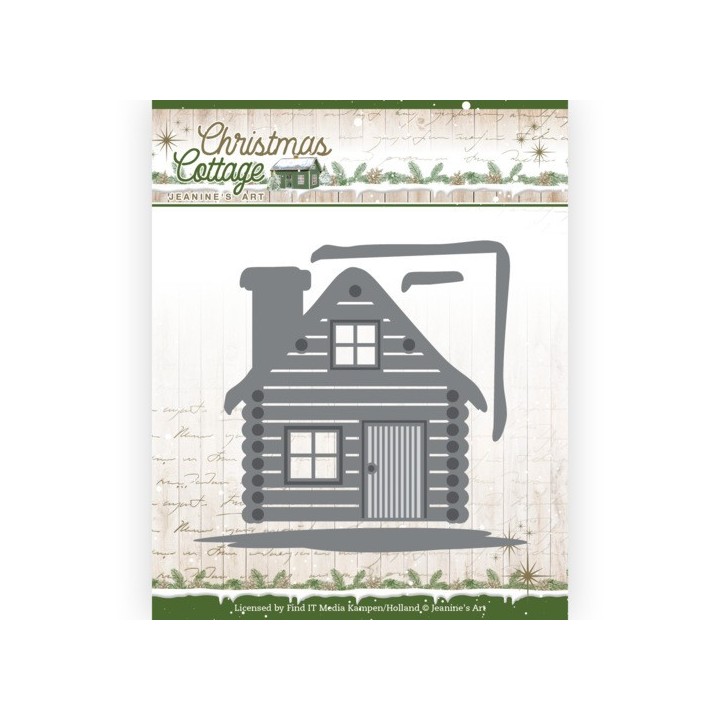 (JAD10139)Dies - Jeanine's Art - Christmas Cottage - Cottage