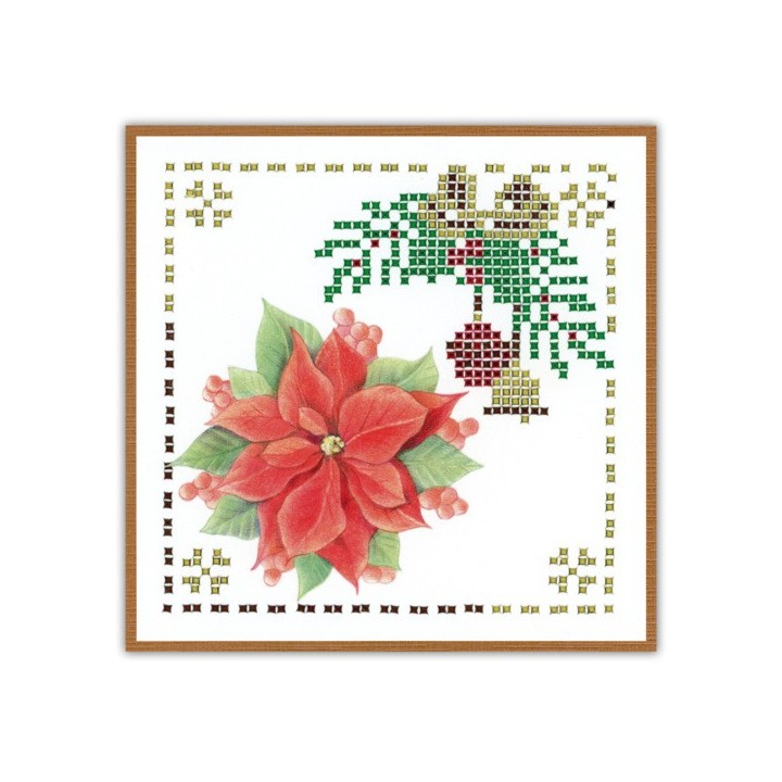 (SPDO065)Sparkles Set 65 - Jeanine's Art - Christmas Red Flowers