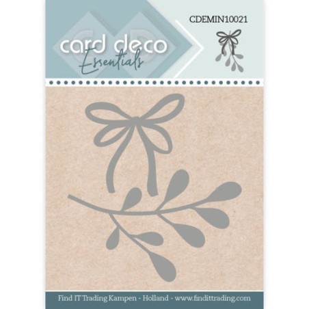 (CDEMIN10021)Card Deco Essentials - Mini Dies - Mistletoe