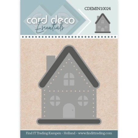 (CDEMIN10024)Card Deco Essentials - Mini Dies - House