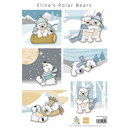 (AK0088)Eline's Polar bears