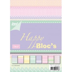 (6011/0032)Papier block 15X21 cm happy